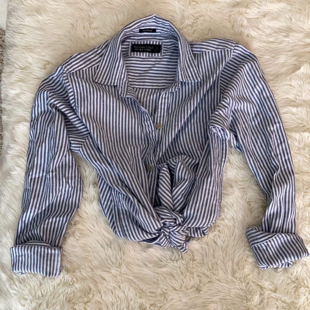 Abercrombie & Fitch Boyfriend Soft AF Flannel